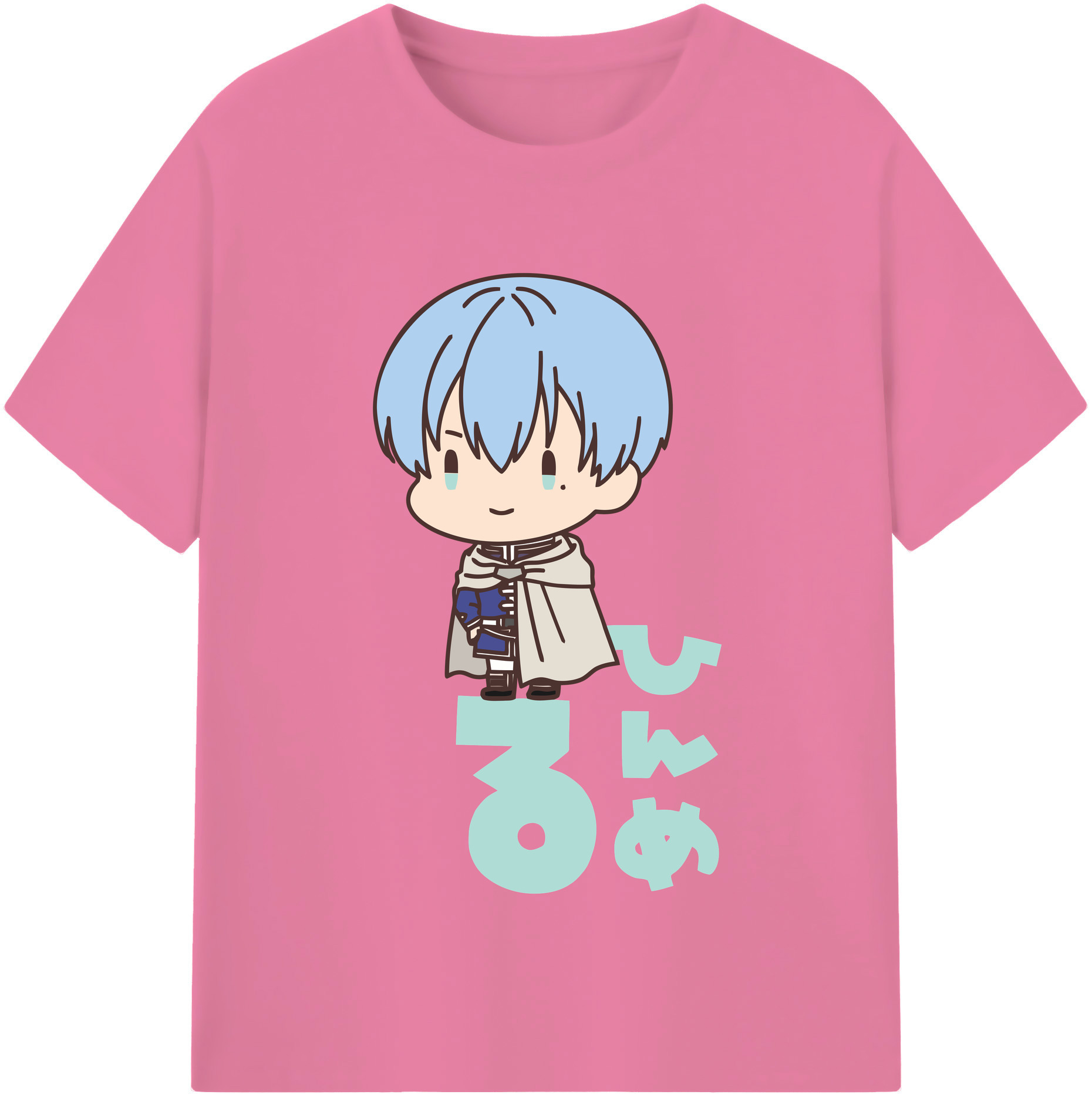 （画像用） 葬送のフリーレン Frieren 綿100％半袖Tシャツ（フロントプリント）